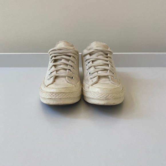 Converse Chuck 70 Low x Comme des Garcons Play White Red Mens Size 8 Cdg - Picture 4 of 9